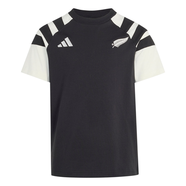 All Blacks Kids Leisurewear T-Shirt 26/27 All Black - Front View