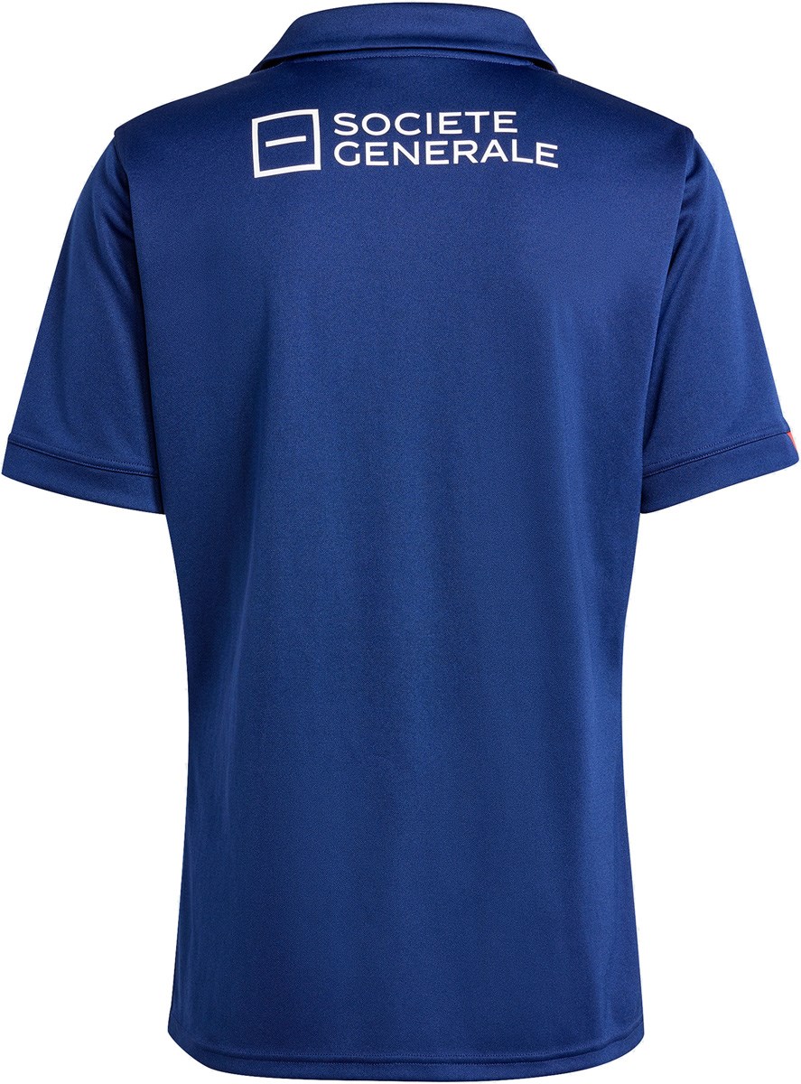 France adidas Mens Home Jersey - Dark Blue 2024 - Front
