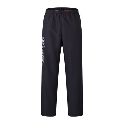Canterbury Mens Uglies Open-Hem Stadium Pant Black - Front View
