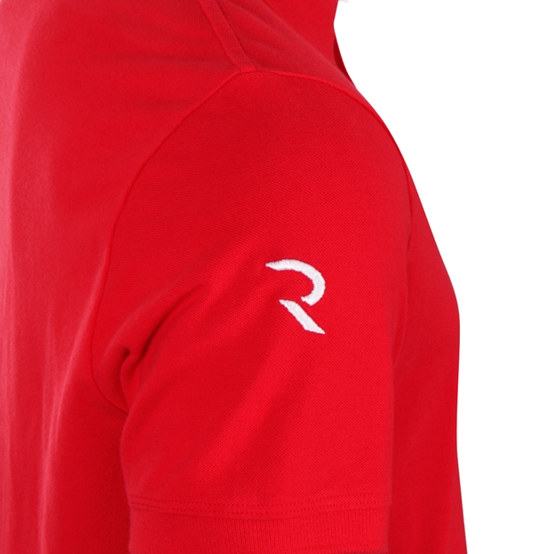 Canada Mens 1864 Origins Polo Shirt Red - Sleeve