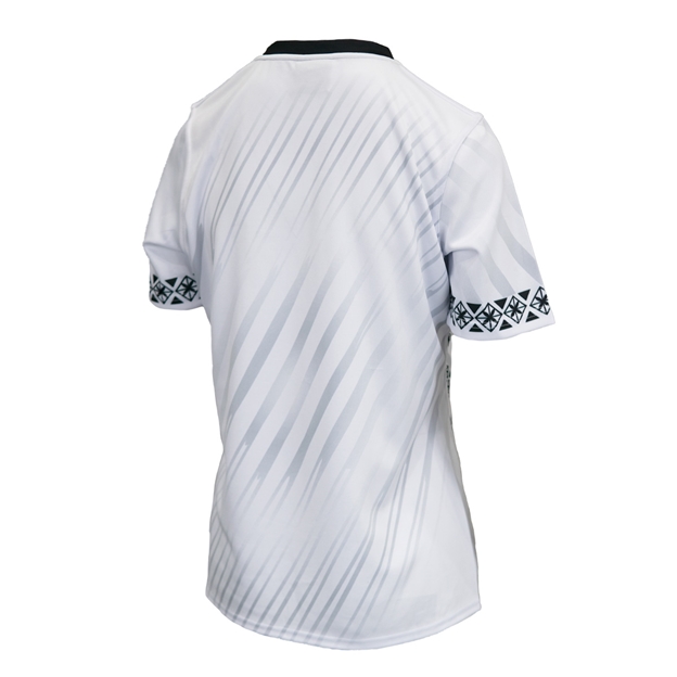 Fiji Womens WRWC 2025 Home Rugby Shirt White - Back