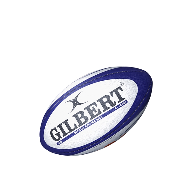 Gilbert Edinburgh Replica Rugby Ball Midi - Back