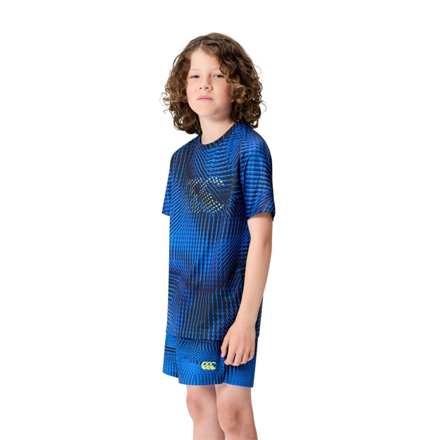 Canterbury Kids TempoTraining T-Shirt Multi - Model Side
