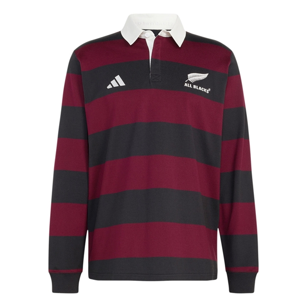 All Blacks Mens Heritage Polo 26/27 Maroon - Front View
