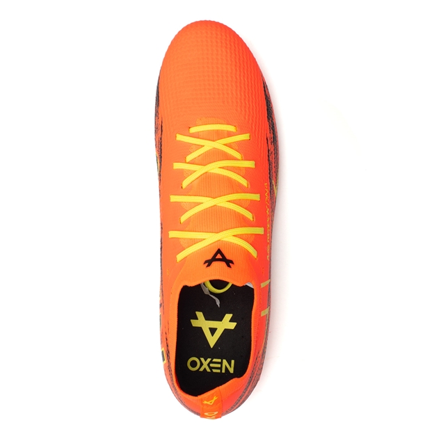 Oxen Adults Metasock Soft Ground Rugby Boots Orange Blaze - Top