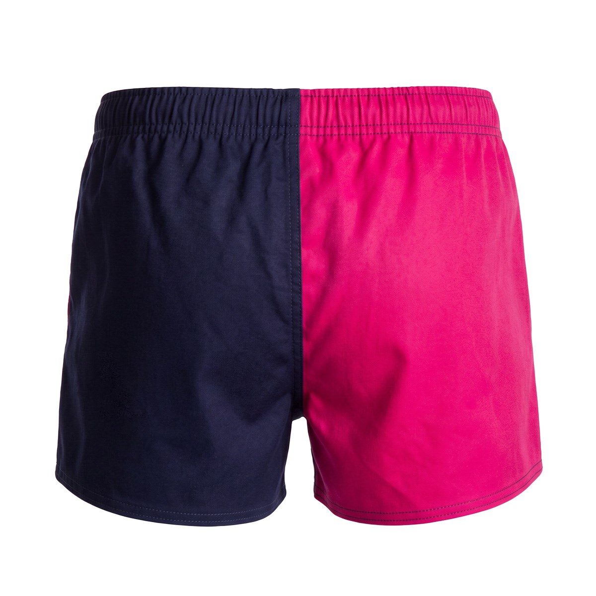 Canterbury Adults Harlequin Shorts Fushia and Navy - Front View