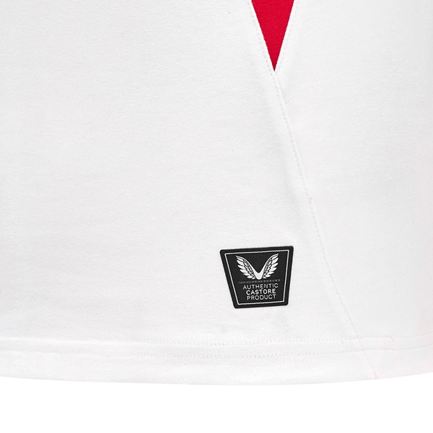 England Mens Home Classic Long Sleeve Rugby Shirt 25-26 - Hem