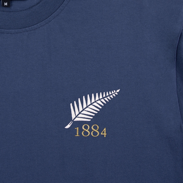 New Zealand 1884 T-Shirt - Petrol Blue