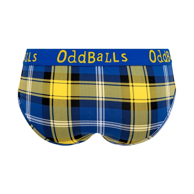Oddballs My Name'5 Doddie Womens briefs Tartan - Back