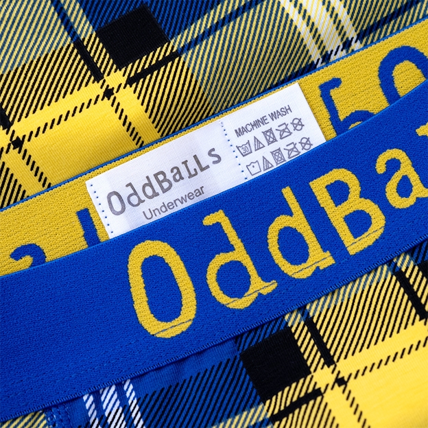Oddballs My Name'5 Doddie Womens briefs Tartan - Waistband