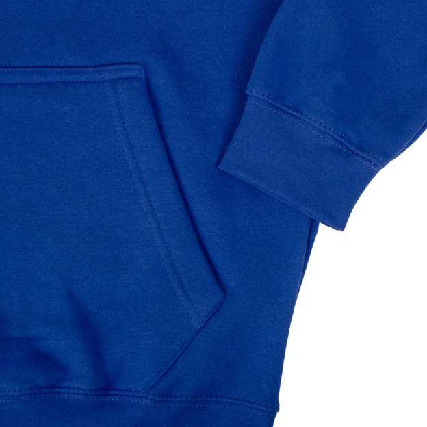 Italy Womens Classic Hoodie Royal - Pocket Close-up