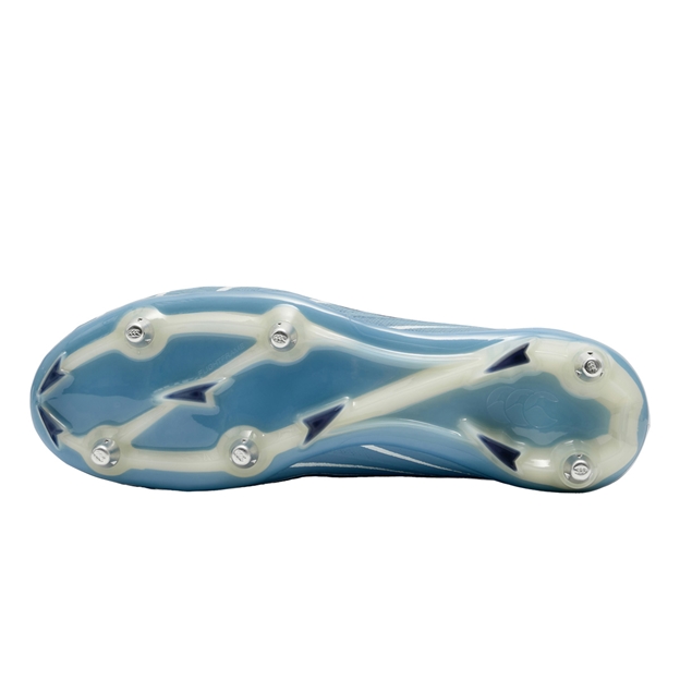 Canterbury Adults Speed Falcon 2.0 Elite Soft Ground Rugby Boots Mountain Spring Grey - Soleplate View