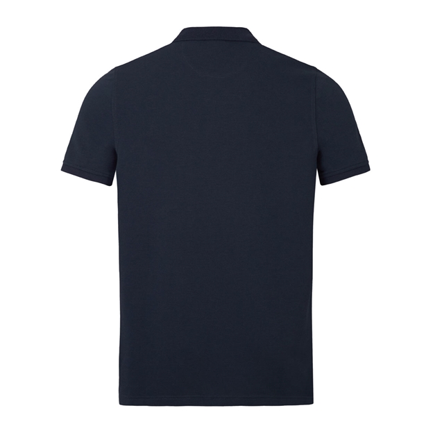 British and Irish Lions Mens Pique Polo Navy - Back