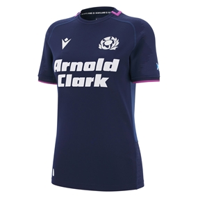 Scotland Womens Home Rugby Shirt 25/26 Navy - Front