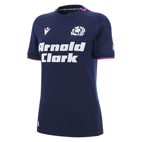 Scotland Womens Home Rugby Shirt 25/26 Navy - Front