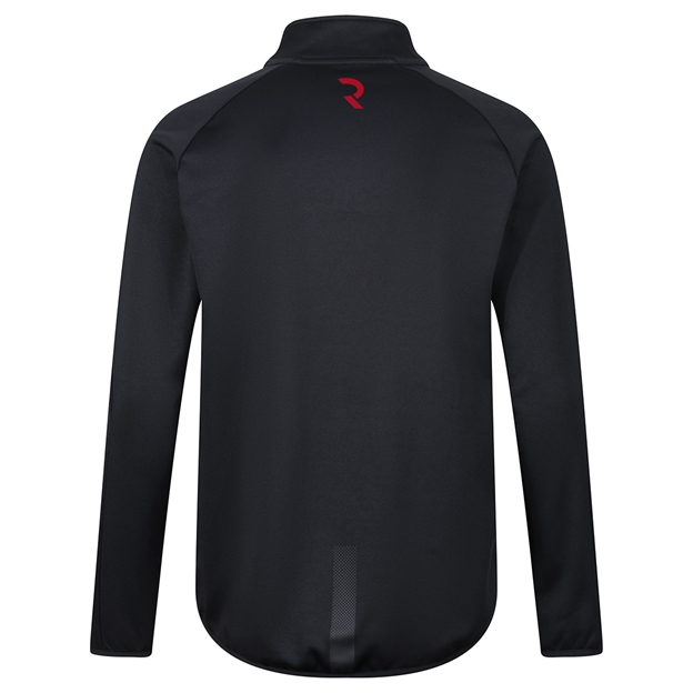 Rugbystore Adults Performance 1/4 Zip Midlayer Top - Back View