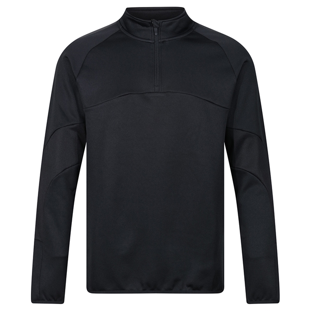 Rugbystore Adults Performance 1/4 Zip Midlayer Top - Front View
