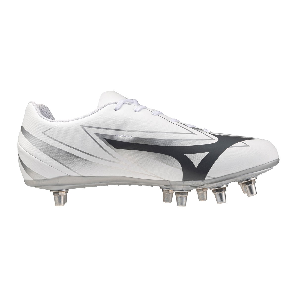 Mizuno Adults Waitangi Club Soft Ground Rugby Boots White - Outstep