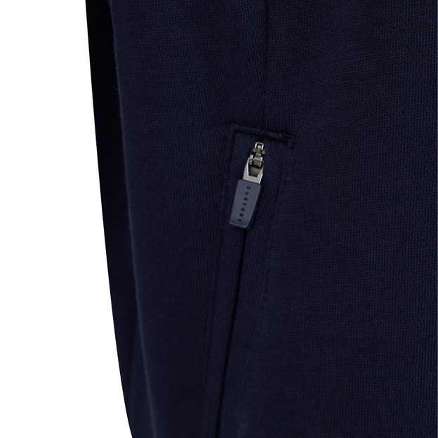 Harlequins Mens Off Pitch Hoodie 26/27 Navy - Pocket Detail