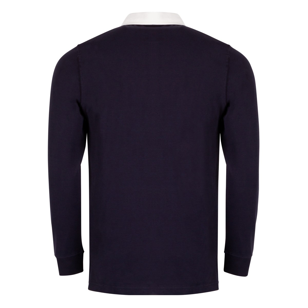 Scotland Mens Cup Winners 2026 Heavyweight Rugby Shirt Navy - Front