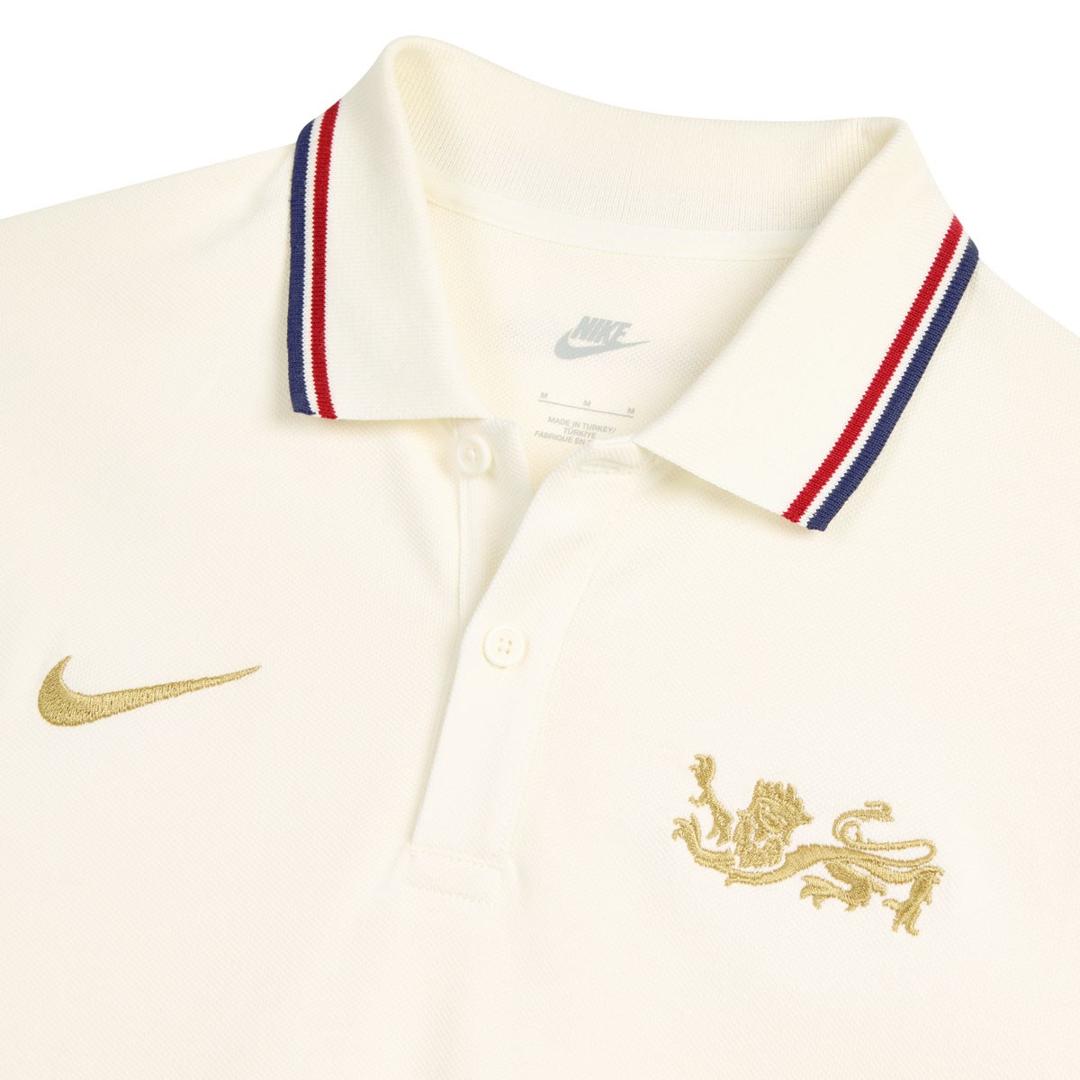 British and Irish Lions Mens Heraldic Lion Polo 26/27 Sail - Front View
