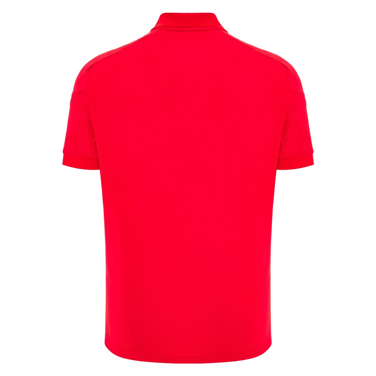 Wales Mens Travel Polo Shirt 25/26 Red - Front