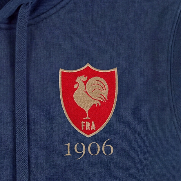 France 1906 Hoodie - Petrol Blue