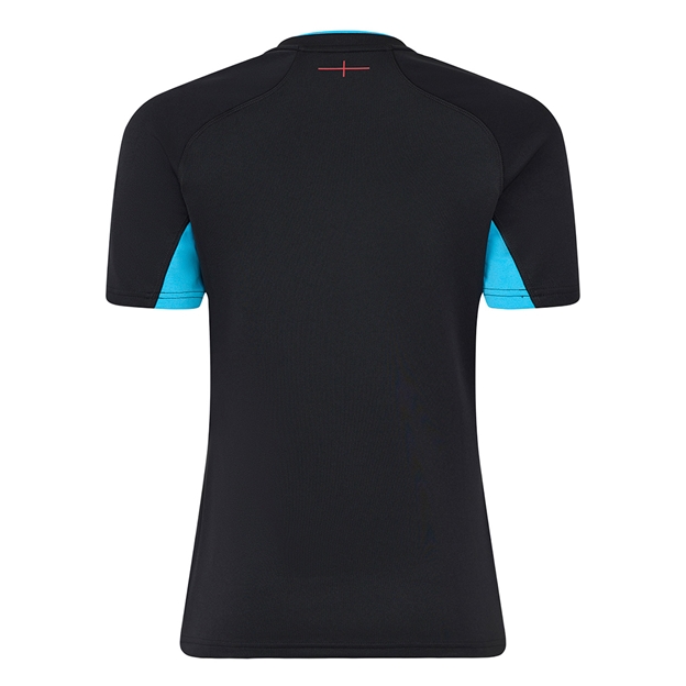 England Womens Away Rugby Shirt 25/26 Black - Back