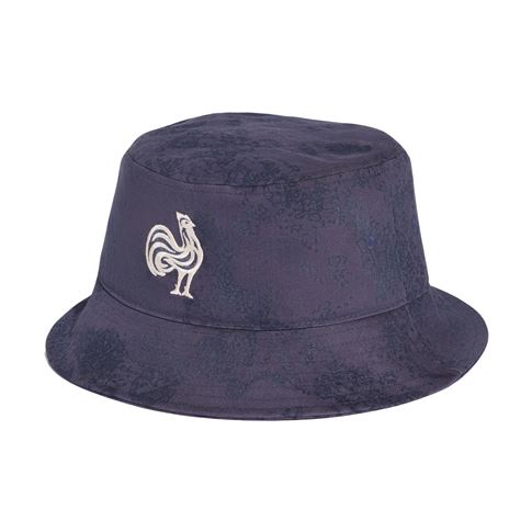 France Adults Bucket Hat 26/27 Shadow Navy - Front View