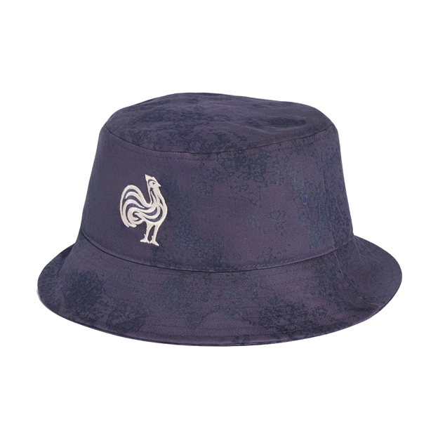 France Adults Bucket Hat 26/27 Shadow Navy - Front View