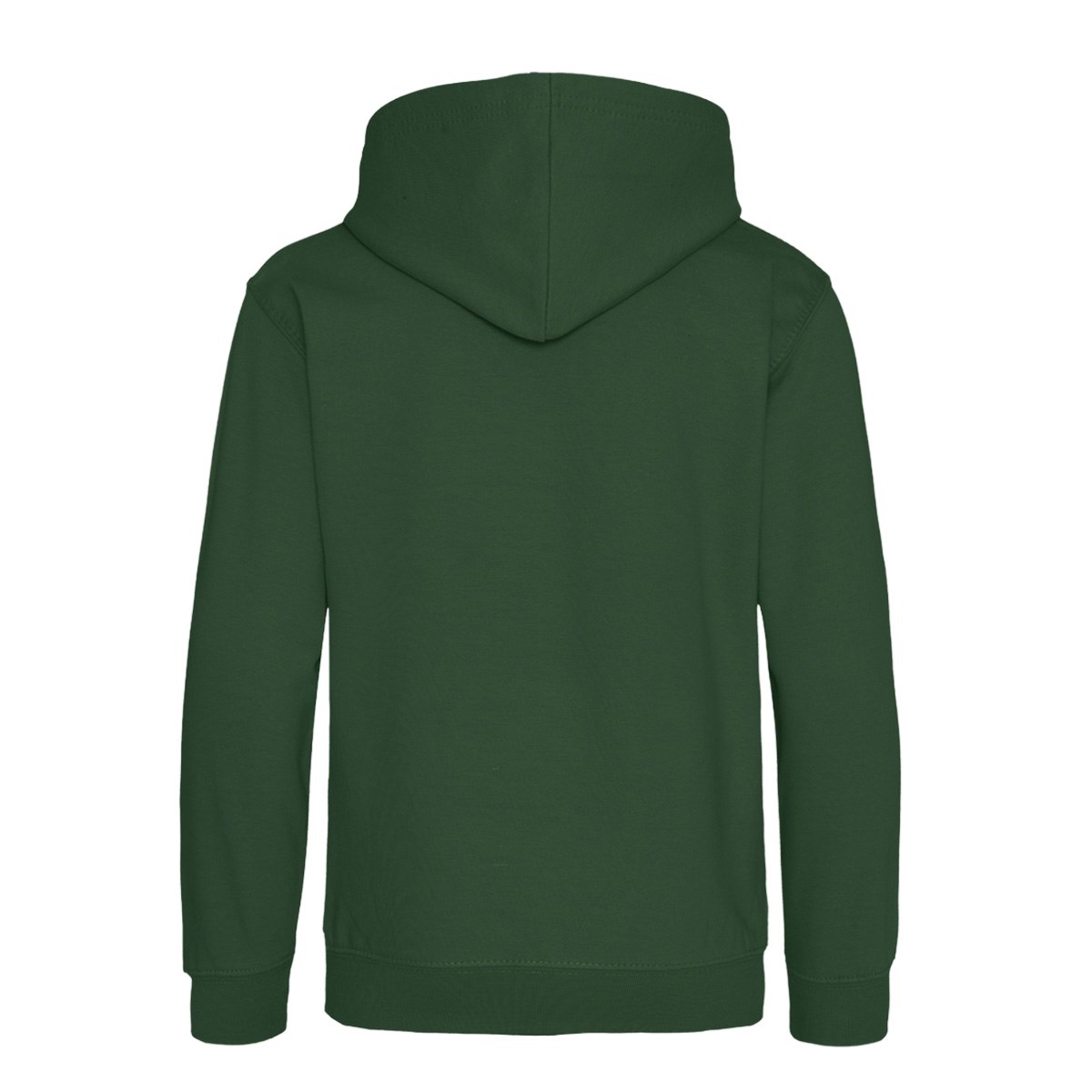 Ireland Mens Classic Hoodie Bottle Green - Front View
