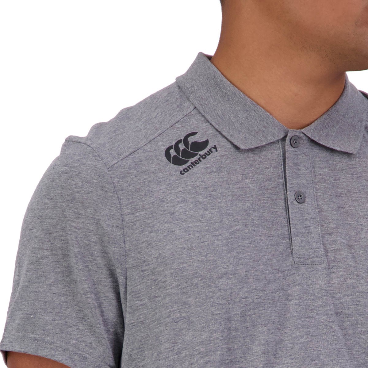 Canterbury Mens Vapodri Tempo Polo Shirt – Static Marl