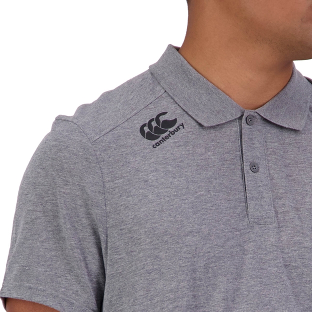 Canterbury Mens Vapodri Tempo Polo Shirt - Static Marl