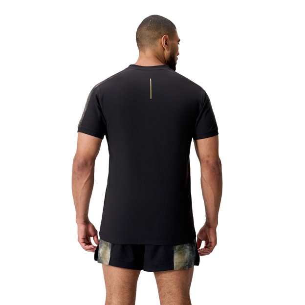 Canterbury Mens Tempo Drill Top Black Back - Model Back View