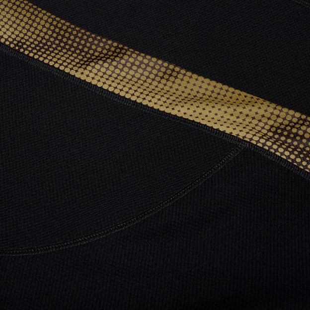 Canterbury Mens Tempo Drill Top Black Back - Material Detail