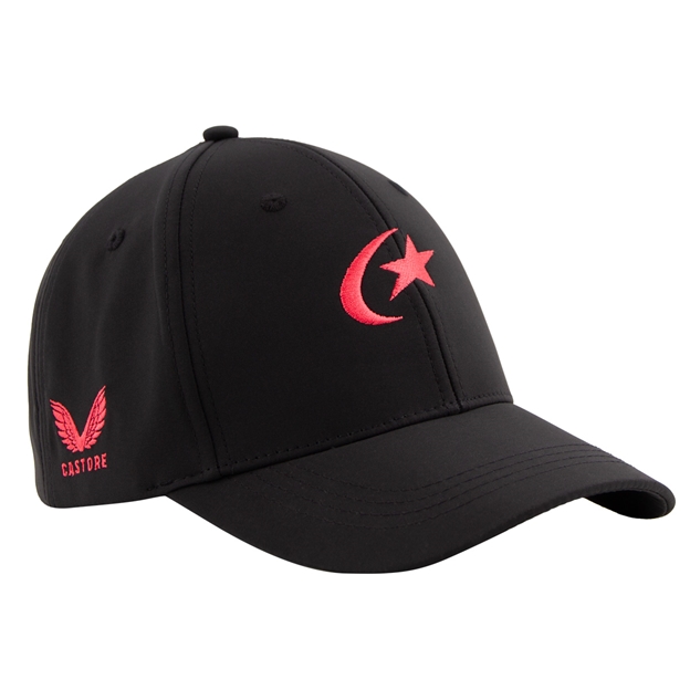 Saracens Adults Club Cap 26/27 Caviar - Side View