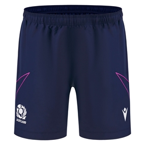 Scotland Mens Bermuda Short 25/26 Navy - Front