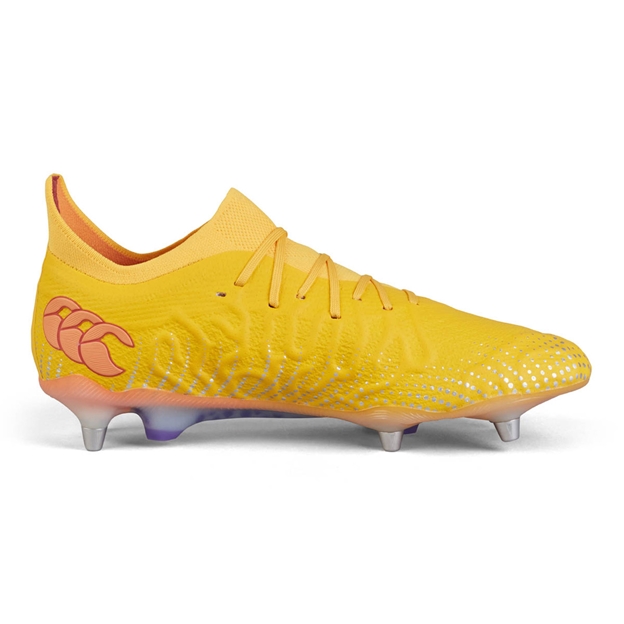 Canterbury Adults Speed Infinite Elite Soft Ground Rugby Boots Yellow - Instep