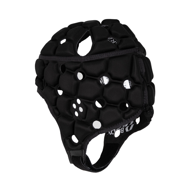 Body Armour Ventilator Rugby Headguard Black Kids - Back