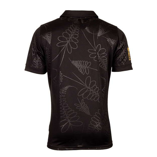All Blacks Womens Rugby World Cup 2023 Home Rugby Shirt Back View