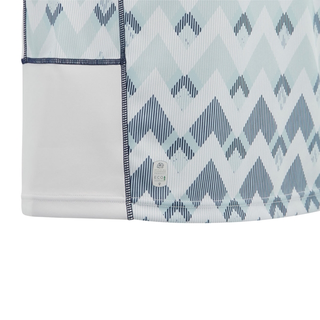 Scotland Mens Away Rugby Shirt 26/27 White Sand and Navy - Official Licensed Product Close-up