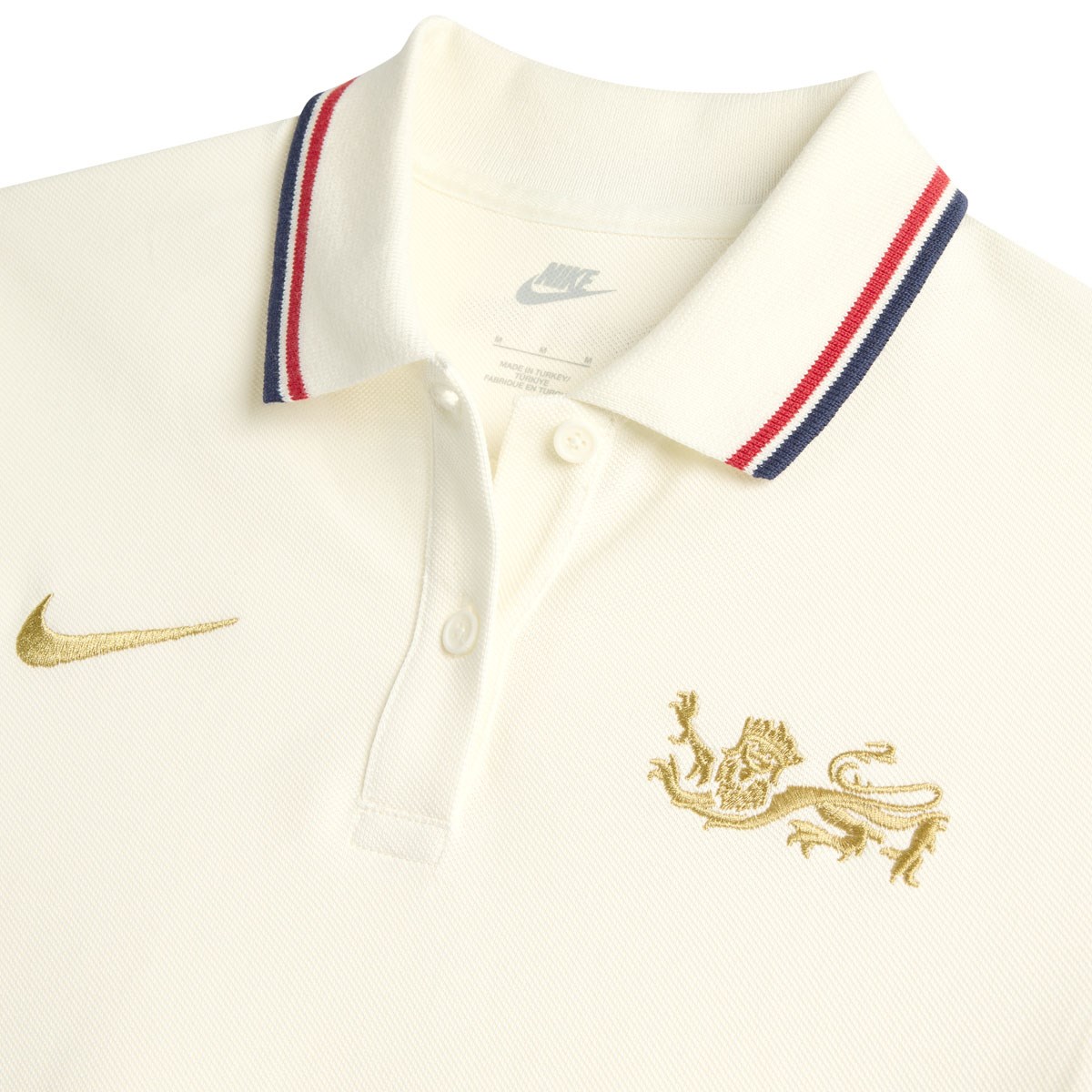 British and Irish Lions Womens Heraldic Lion Polo 26/27 Sail - Front View