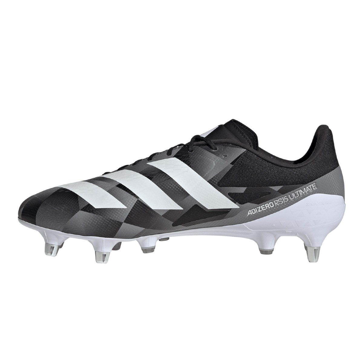 adidas Adults RS15 Ultimate Soft Ground Rugby Boots Black - Outstep