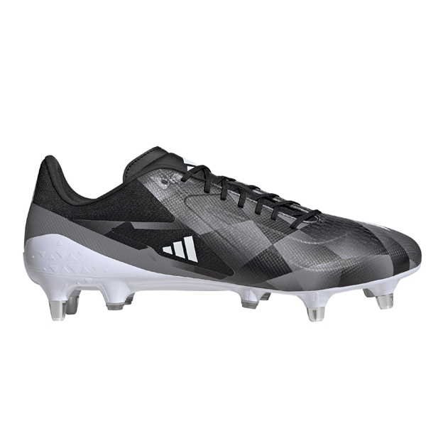 adidas Adults RS15 Ultimate Soft Ground Rugby Boots Black - Outstep