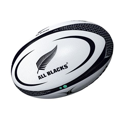 Gilbert All Blacks Innovo Match Rugby Ball - Front View