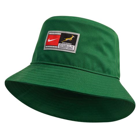 South Africa Springboks Adults Bucket Hat 26/27 Gorge Green - Front View
