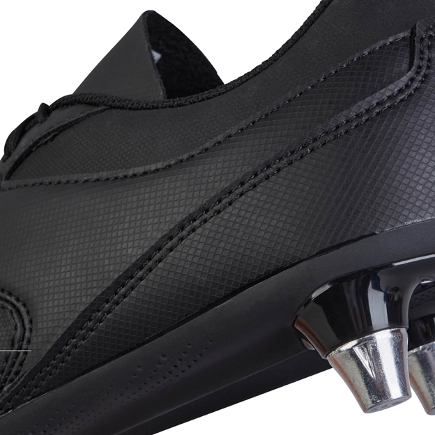 Canterbury Junior Phoenix Raze Soft Ground Rugby Boots Black - Side