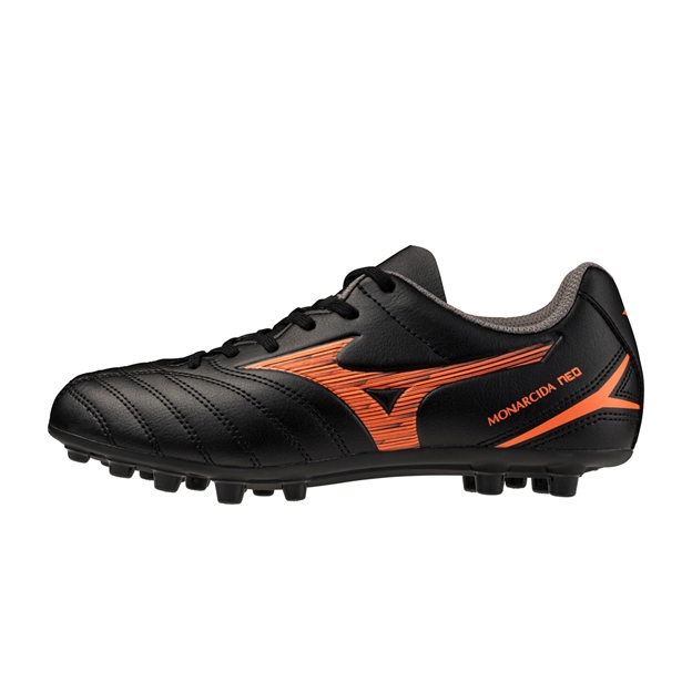 Mizuno Kids Monarcida Neo III Select All Ground Rugby Boots Bright Black - Outstep View