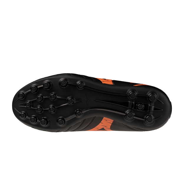 Mizuno Kids Monarcida Neo III Select All Ground Rugby Boots Bright Black - Soleplate View