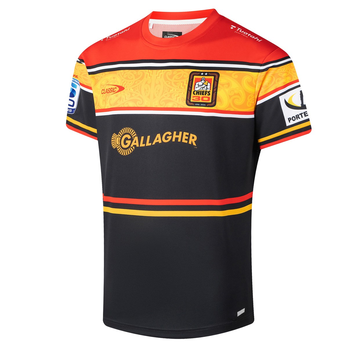 Chiefs Mens Training T-Shirt 2026 Black - Front View